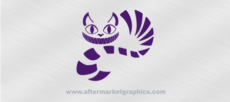 Alice in Wonderland Cheshire Cat Decal